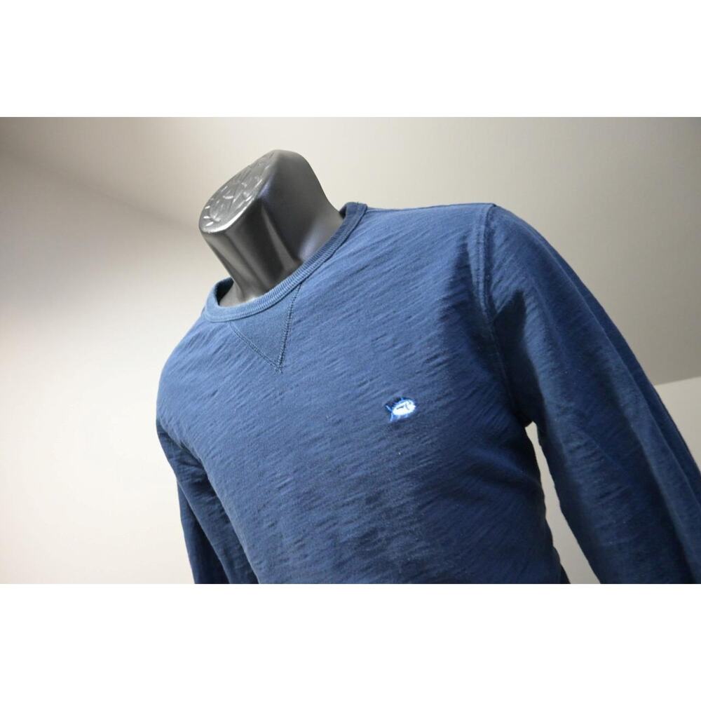 Southern Tide Crew Neck Sweater Skipjack Long Sleeve Blue Mens Size Small